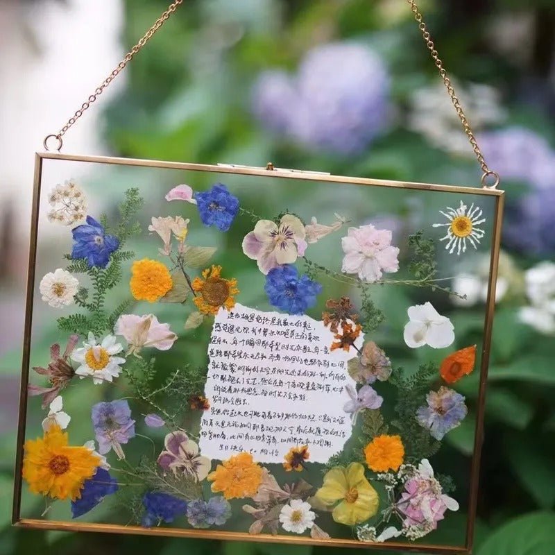 Customized Love Letter Series Dried Flowers - Funlifehub - #wall art# - #flower press#