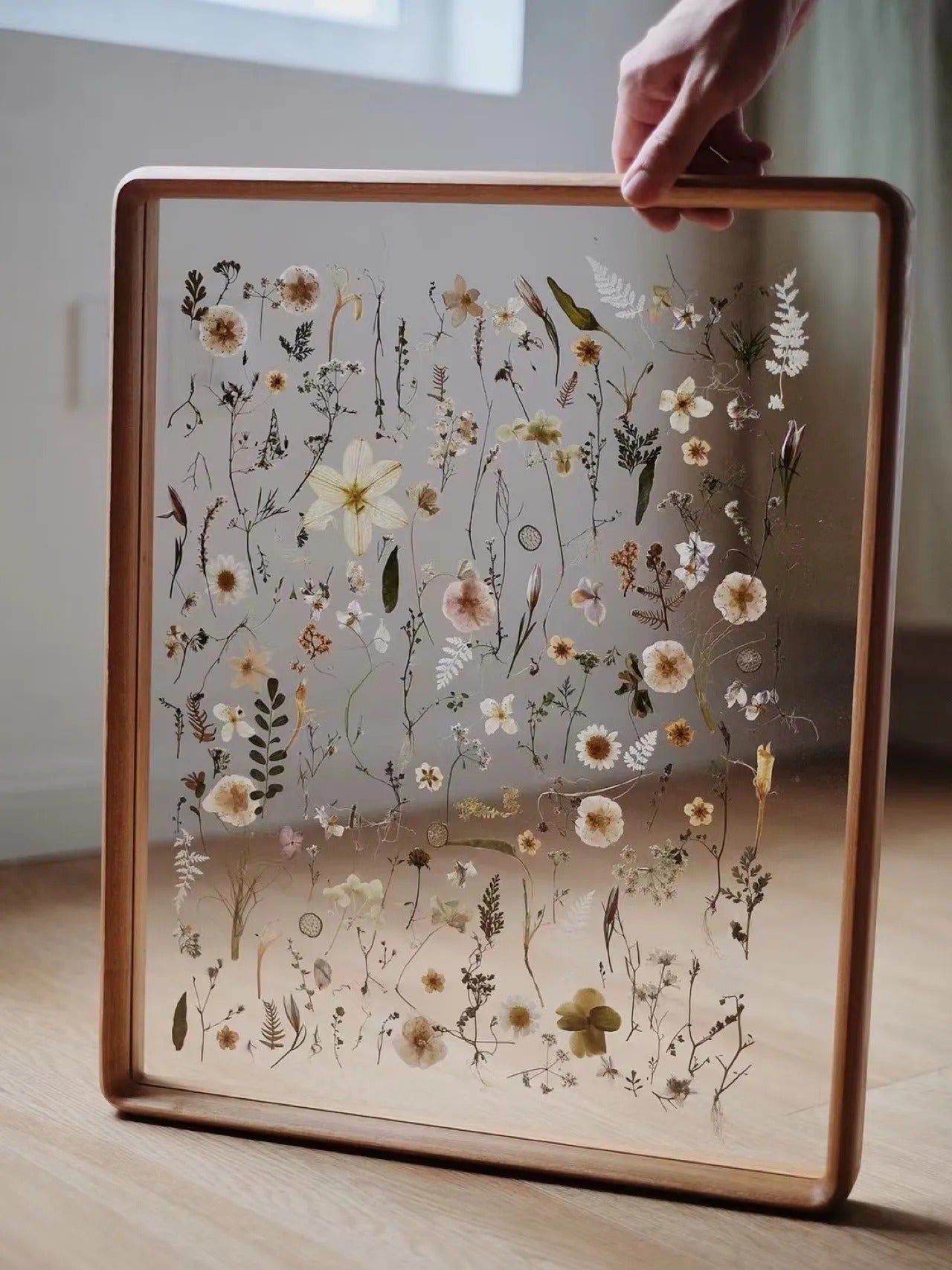 Dancing Plant Elves - Funlifehub - #wall art# - #flower press#
