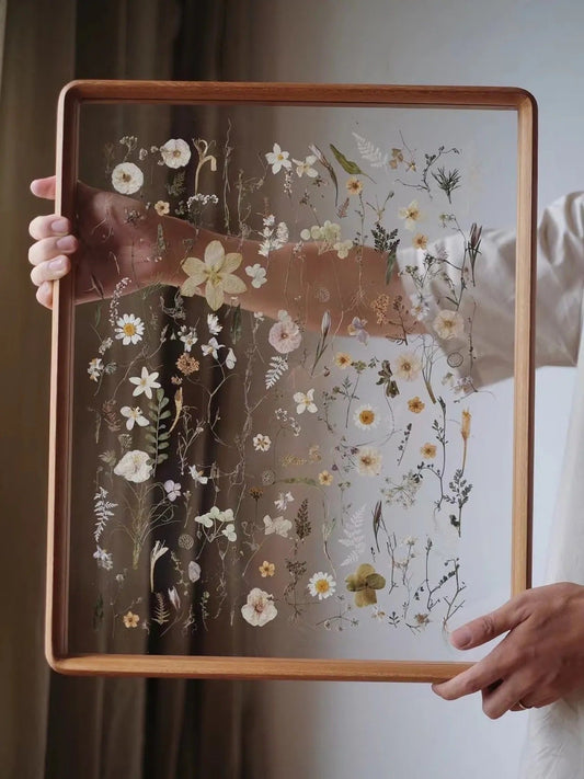 Dancing Plant Elves - Funlifehub - #wall art# - #flower press#