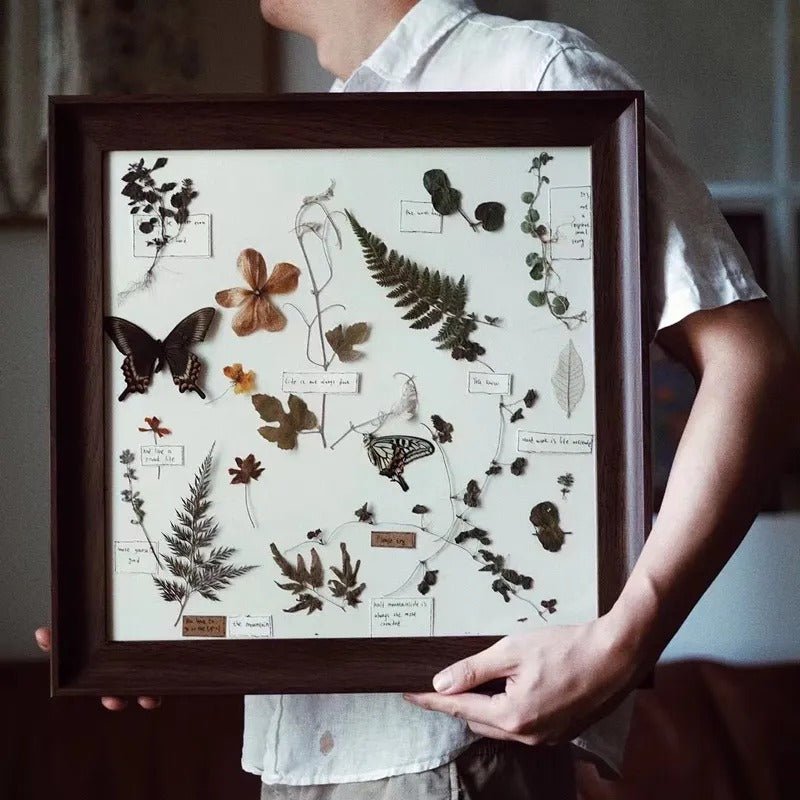 Ins style plant specimens - Funlifehub - #wall art# - #flower press#