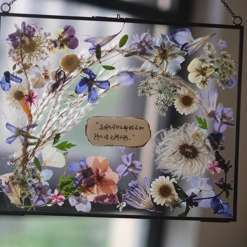 Customized Love Letter Series Dried Flowers - Funlifehub - #wall art# - #flower press#